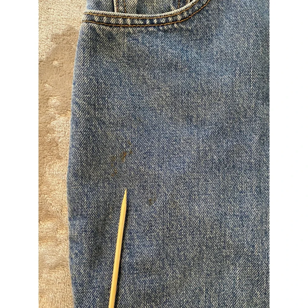 VTG Levi's Jeans Sz 10 S Faded Blue 550 Relaxed Fit Tapered Leg High Rise 90s‎